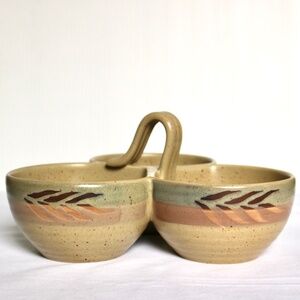 Earthart By Artables Canada Debra Durrer Candy Dish Pottery Signed Stoneware